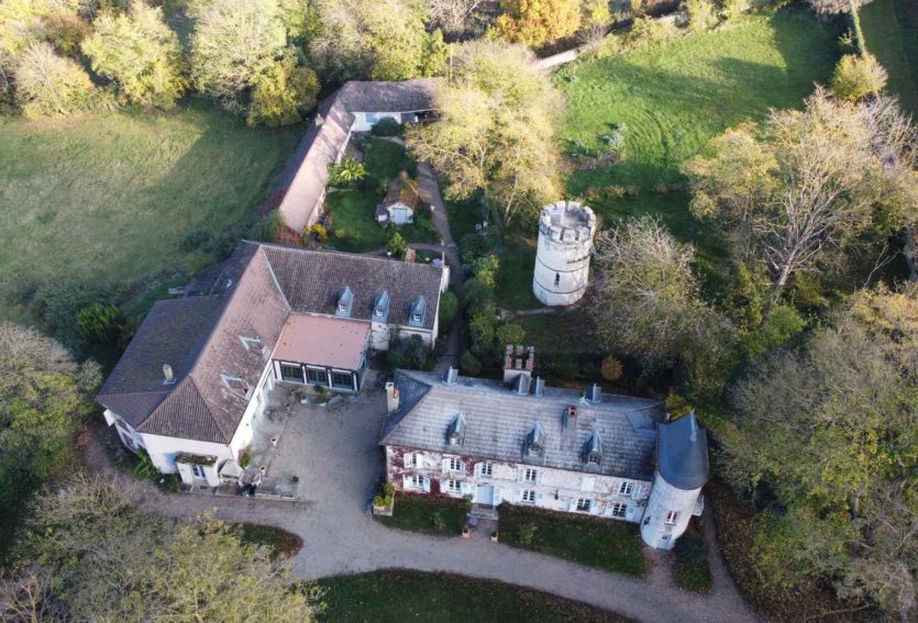 Château avec 4 gîtes dans un parc de 5 ha proche de Vichy.
