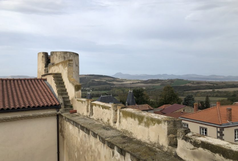 Château ISMH des XIIe et XIIIe siècles à 17 km de Clermont-Ferrand.