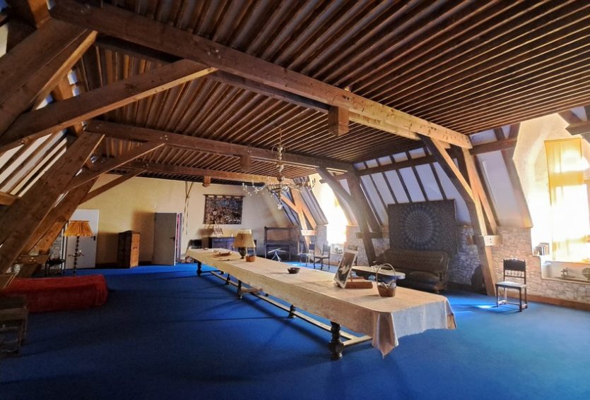 Exceptionnel château ISMH avec dépendances et parc de 5,53 ha.