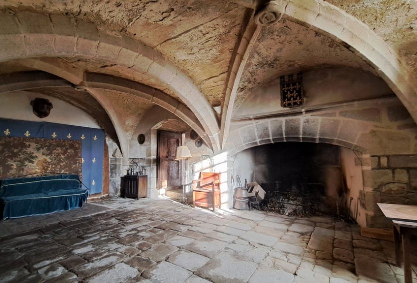 Château à vocation touristique.