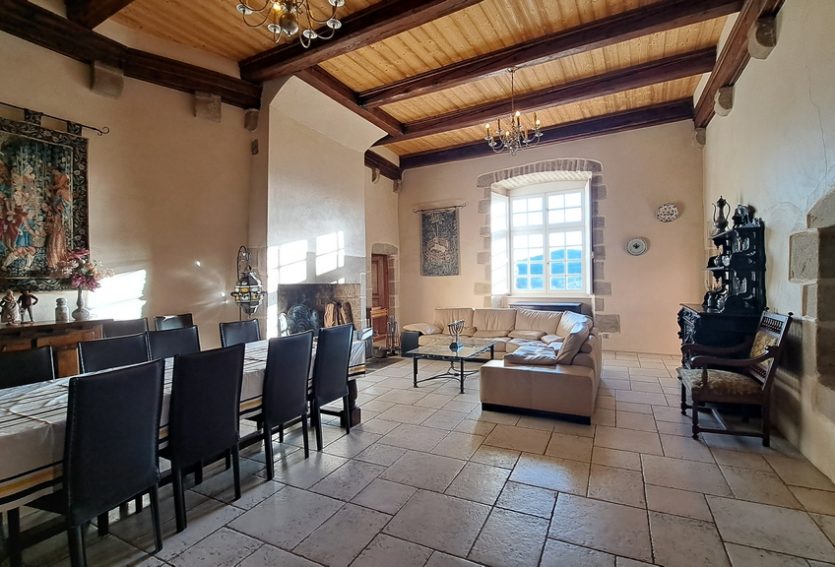 Château à vocation touristique.