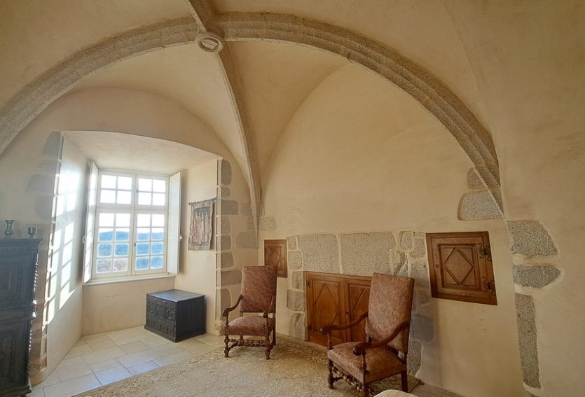 Château à vocation touristique.