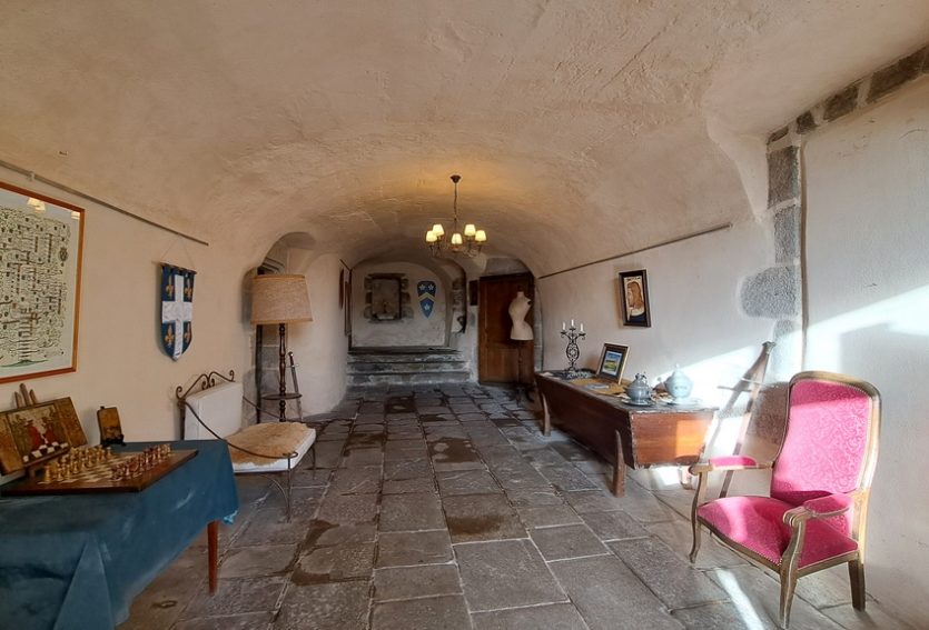 Château à vocation touristique.